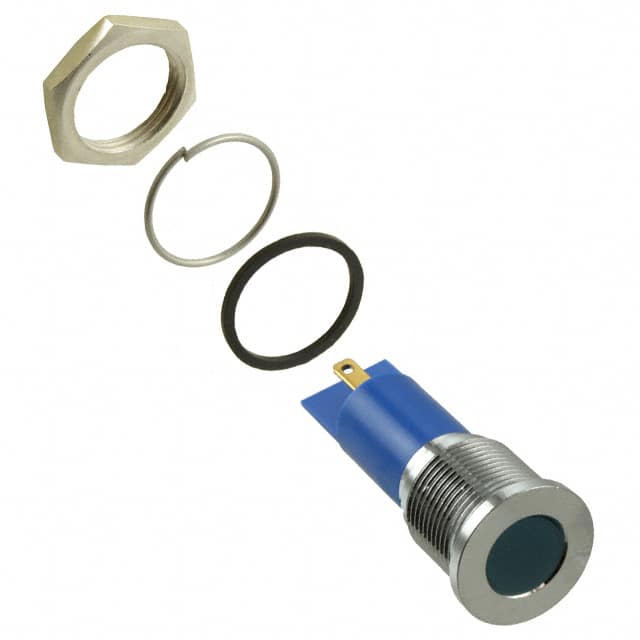 Q16F1CXXB12E INDICATOR 12V 16MM FLUSH BLUE