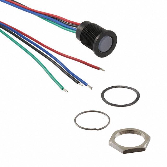 Q14F5BZZRGB12ECA FLUSH BLKBEZ RGB 12VDC IP67