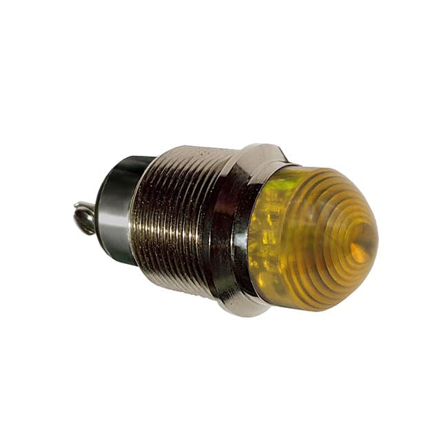 6303703304F 30MM DOM YL 12VDC W/TERM