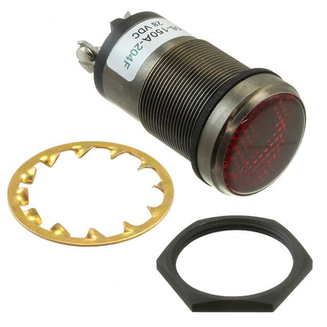 556150A204F 1"FLAT RED LED PMI CONST INT