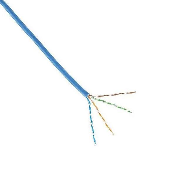PUR6C04WH-U CABLE CAT6 4COND 23AWG WHT 1000'