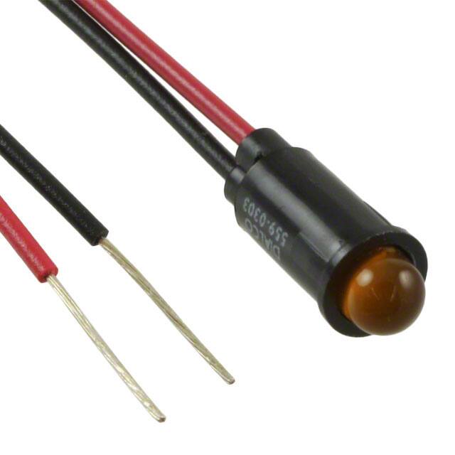 5590303003F LED PMI SNAP-IN 583NM YLW .250"
