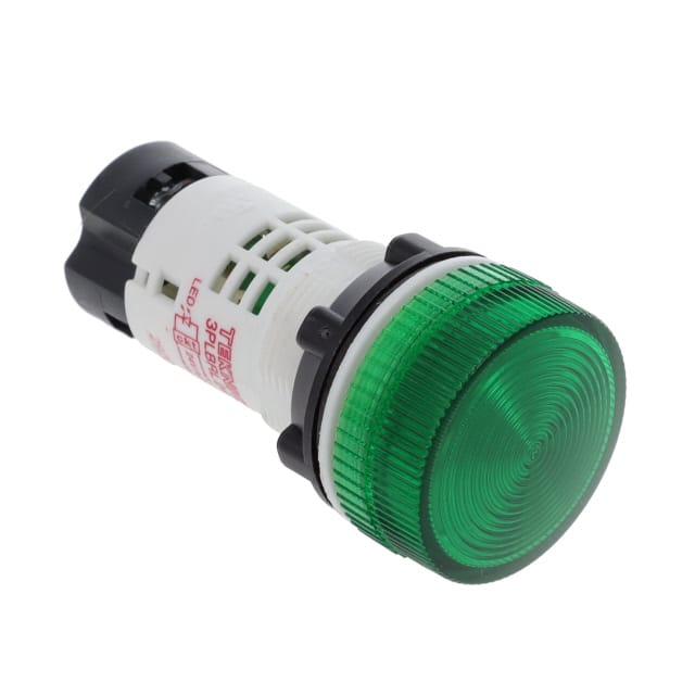 3PLBR3L-024 PILOT LIGHT 22MM INTEGRAL LED GR