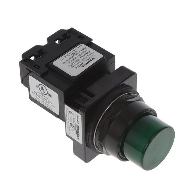 52BL4E3XB PIL LT,NEMA4X,FV 120V,LED,GREEN,