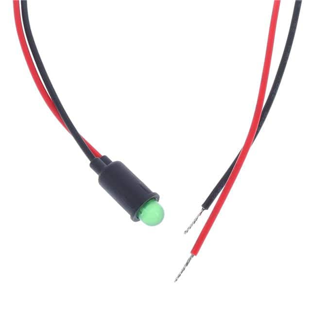 PM5GDW12.0 PNL MNT GREEN 20MA W/WIRE 12"