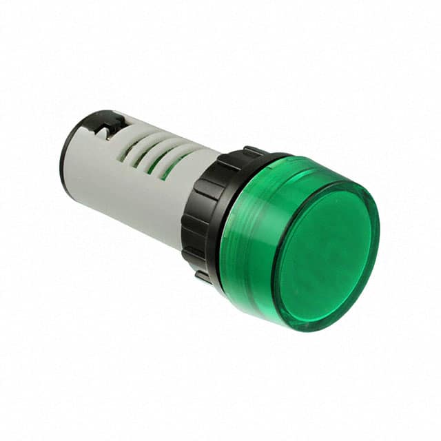 PL22SHLG110 PLT LIGHT 110 VAC/DC GREEN LED