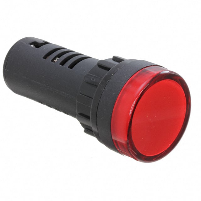 PL22SFLR24 PLT LIGHT 24 VAC/DC RED LED