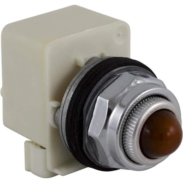 9001KT38LWA31 ROUND PILOT LIGHT 30 - AMBER - L