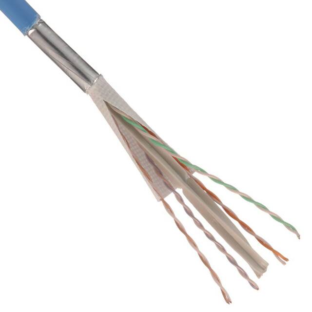 PUP6ASD04BU-UG CABLE CAT6A 8CON 26AWG BLU 1000'
