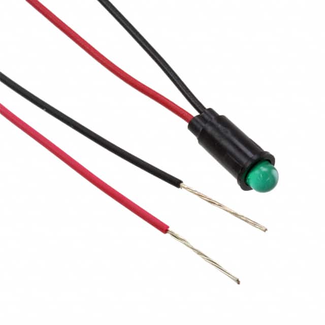 5590203003F LED PANEL GRN DIFF 12V SNAP 6"LD