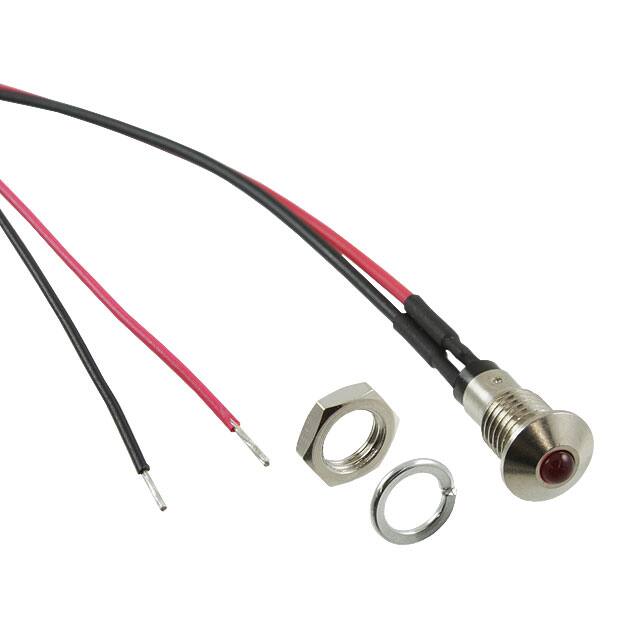 MPC3RDW12.0 LED PANEL INDICATOR RED 2.1V
