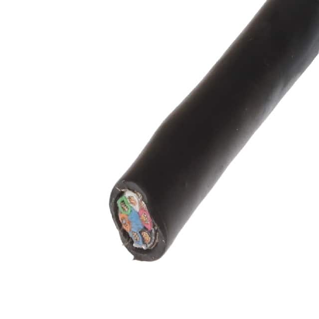 45166 BK199 CABLE 6COND 18AWG BLK SHLD 1000'
