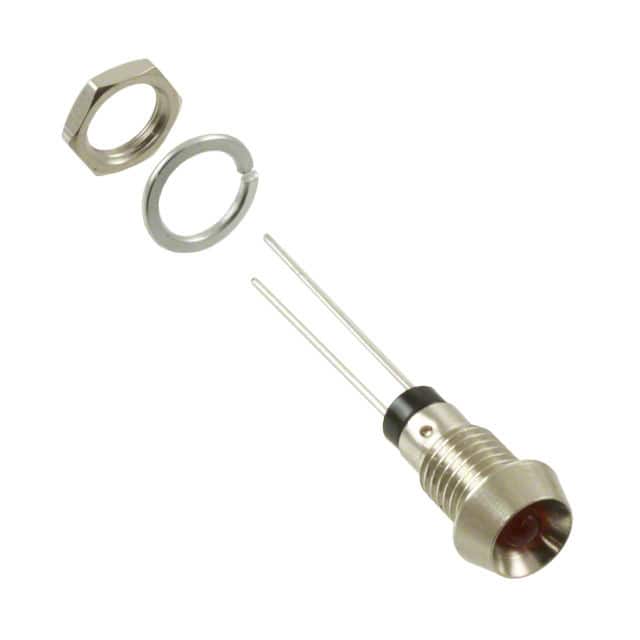 MPR3RD PNL MNT W/ WIRE 700NM 2MCD RED