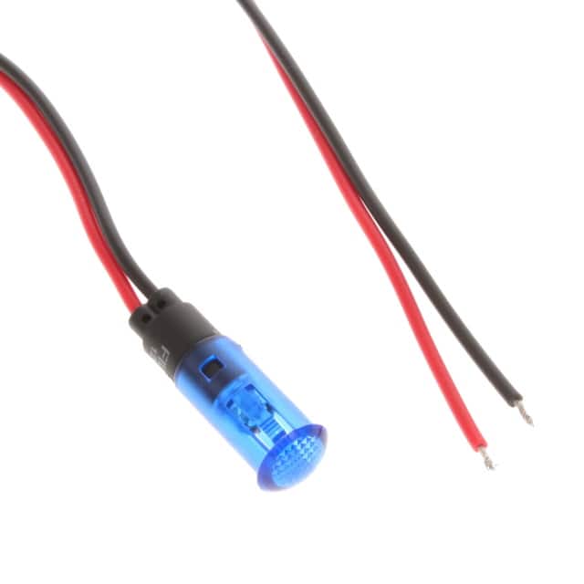 FL1P-8QW-2-B12V LED BLU 8MM SNAP 12VAC/DC STK
