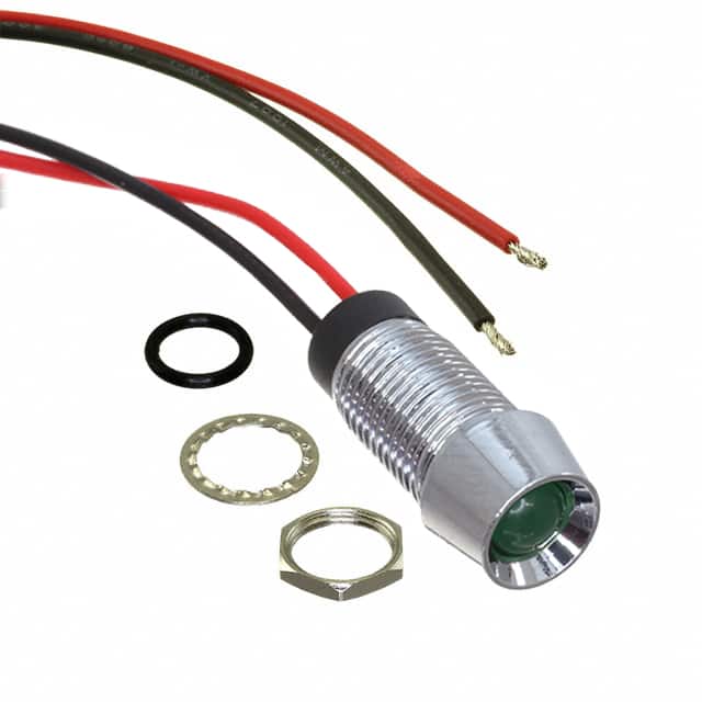 FL1M-8CW-4-G110V LED GRN 8MM NUT 110VDC STK