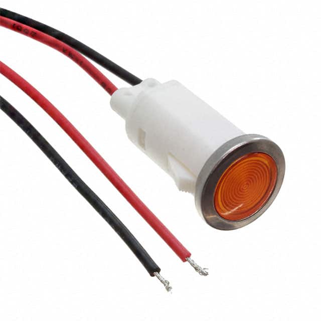 FL1P-12QW-2-Y24V LED YEL 12MM SNAP 24VAC/DC STK