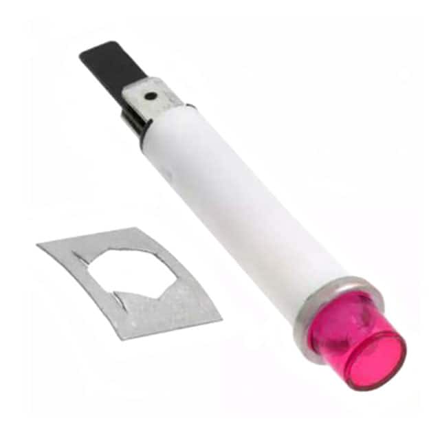 2151QA1 LAMP NEON RED 220V PNL MNT