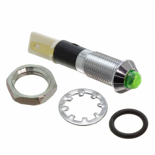 FL1M-8SJ-2-G3V LED GRN 8MM NUT 3VAC/DC STK