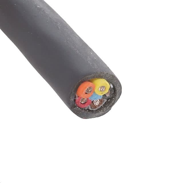 45435 BK005 CABLE 5 COND 16AWG BLACK 100'