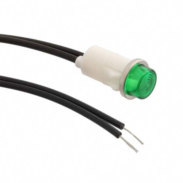 1052C5 NEON PANEL IND GREEN 105V-125V