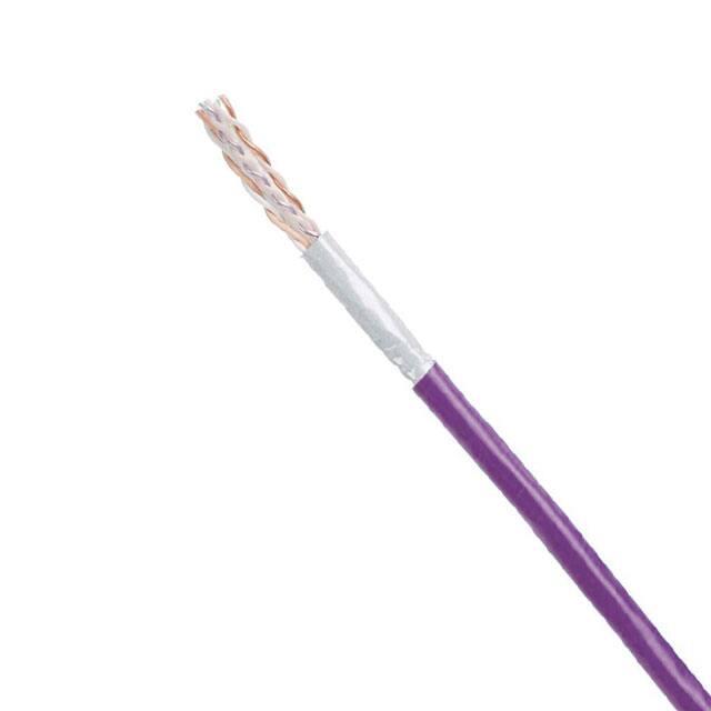 PUP6AS04VL-G CABLE CAT6A 8CON 23AWG VIO 1000'