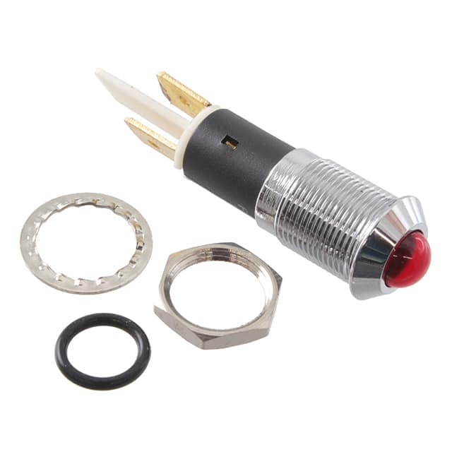 FL1M-12SJ-1-R24V LED RED 12MM NUT 24VAC/DC STK
