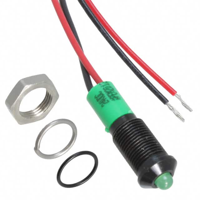 Q6P3BXXG24E LED PM INDICATOR PROMINENT GRN
