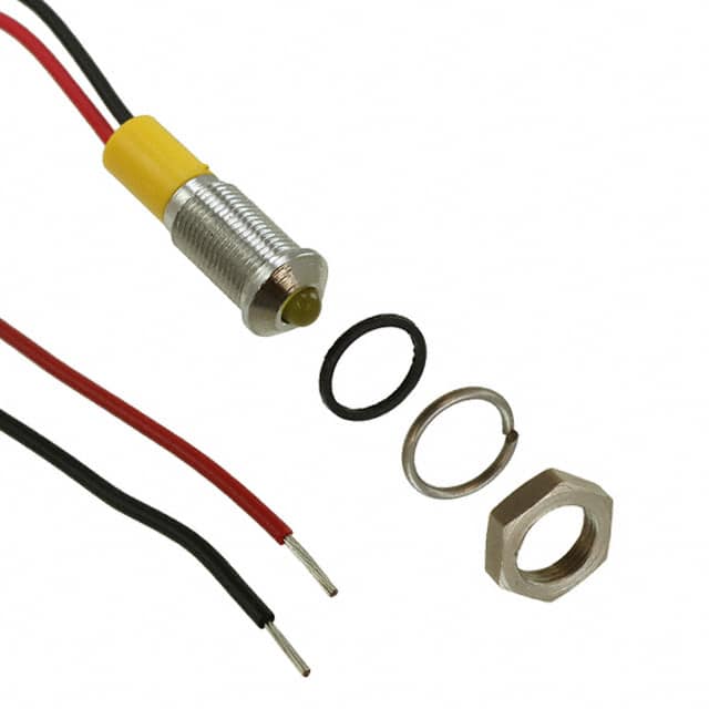Q6P3CXXY12E LED PANEL MOUNT INDICATOR YLW