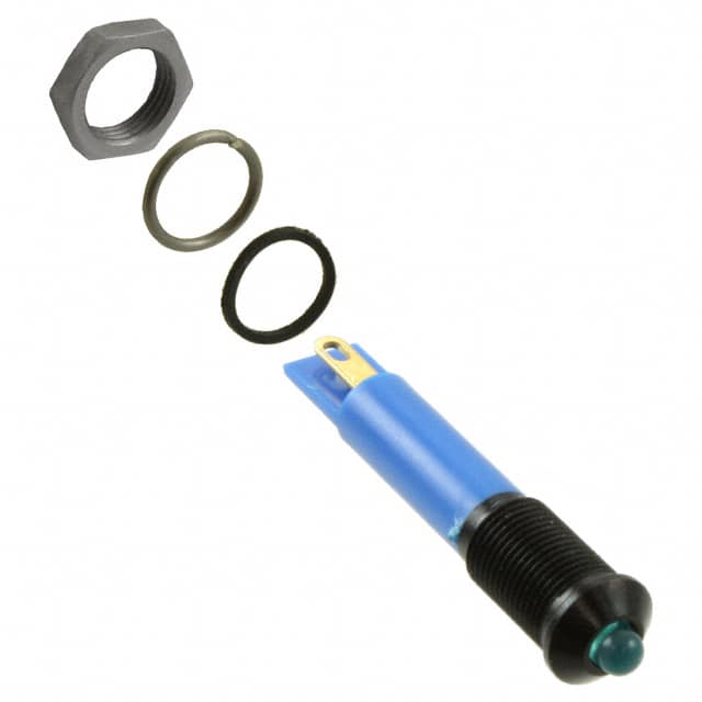 Q6P1BXXB12E INDICATOR 12V 6MM PROMINENT BLU
