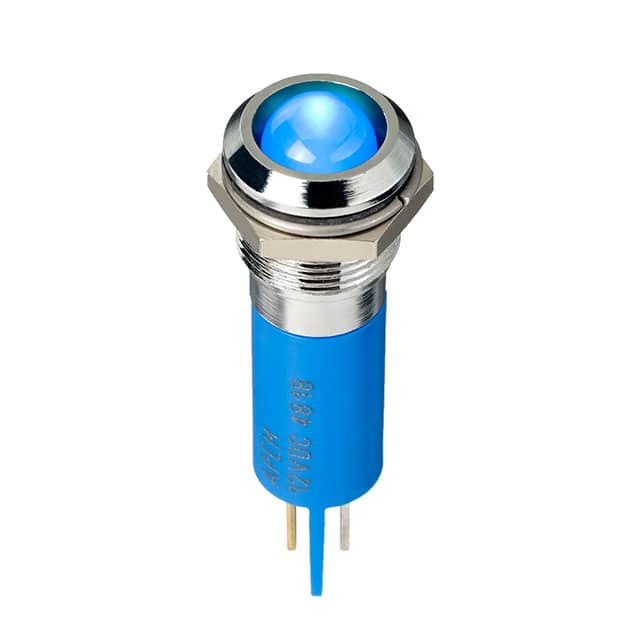Q12P1CXXB12E INDICATOR 12V 12MM PROMINENT BLU