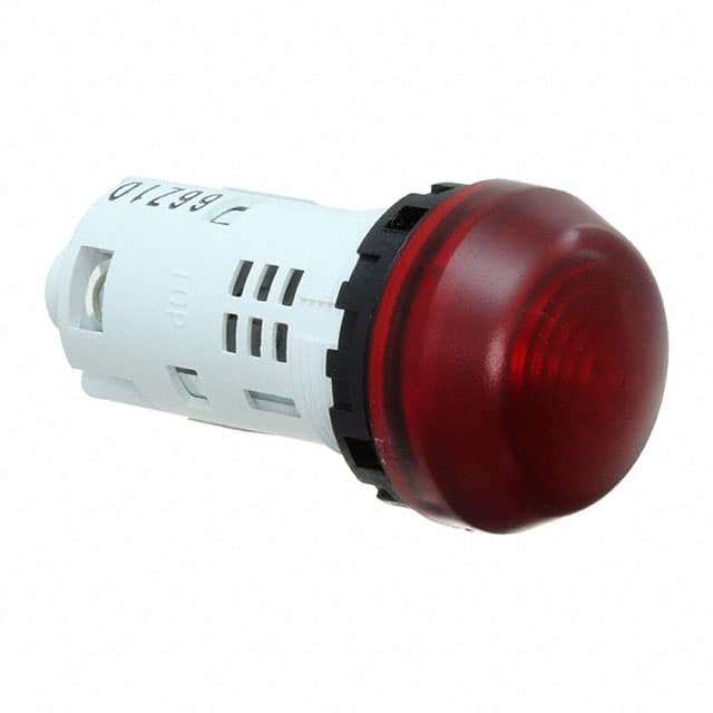 AP22M-2Q4R LED PANEL INDICATOR RED 24V IP66