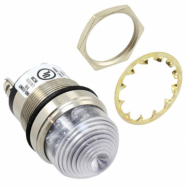 5563805304F LED PNL MT 1" 125VAC WT BLUE