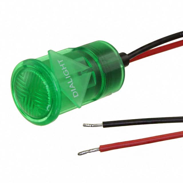 6531204103F 1/2" FLT SNAP GN 24VDC W/LEADS