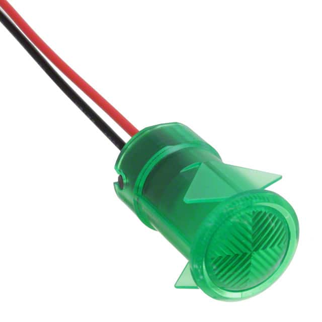 6541204103F 1/2" FLT SNAP GN 24VDC W/LEADS
