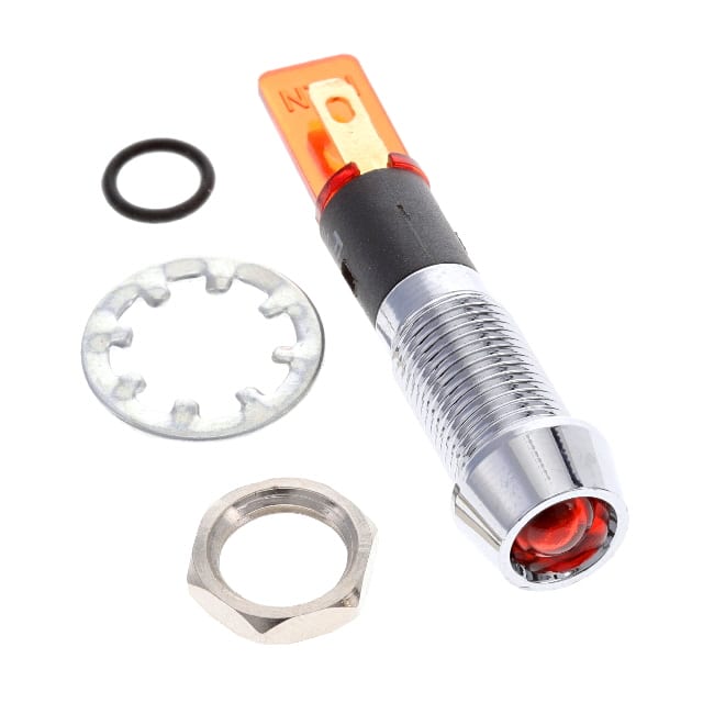 FL1M-8CJ-2-R24V LED RED 8MM NUT 24VAC/DC STK