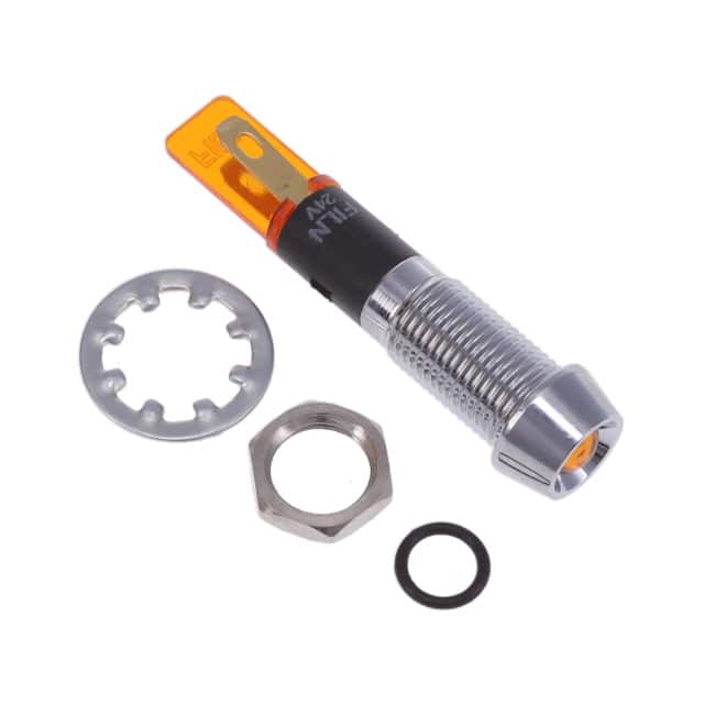 FL1M-8CJ-2-Y24V LED YEL 8MM NUT 24VAC/DC STK