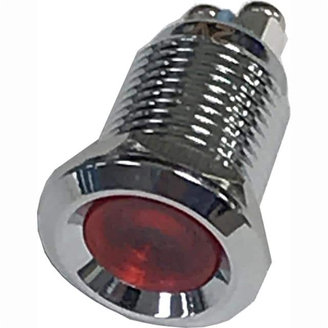 FL1M-12CA-1-R110V LED RED 12MM NUT 110VAC/DC STK