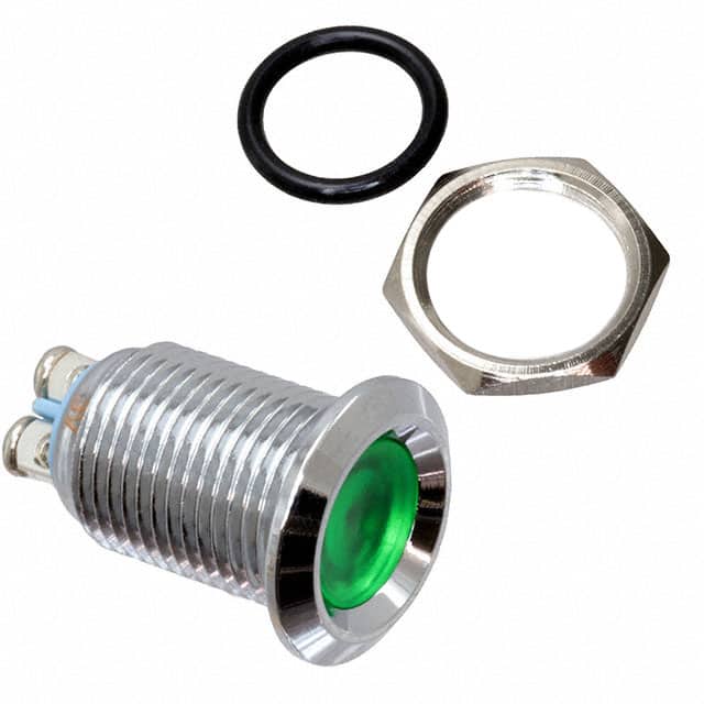 FL1M-12CA-1-G3V LED GRN 12MM NUT 3VAC/DC STK