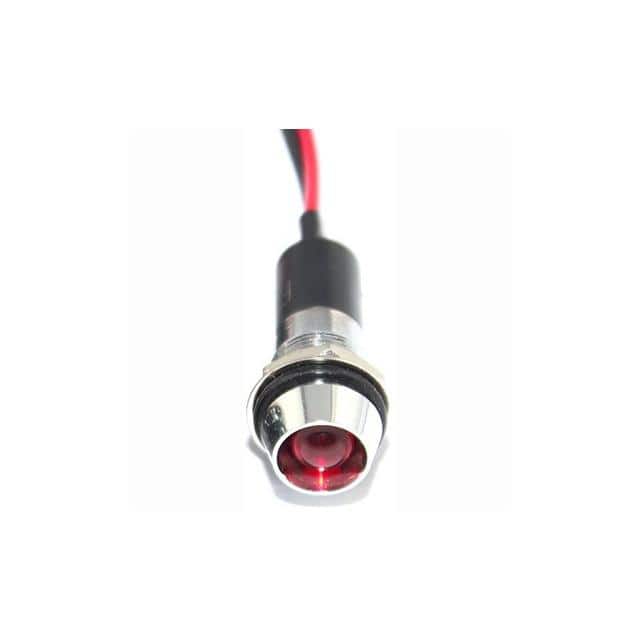 FL1M-12CW-1-R110V LED RED 12MM NUT 110VAC/DC STK