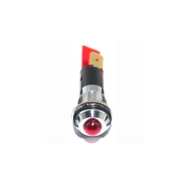FL1M-12SJ-1-R110V LED RED 12MM NUT 110VAC/DC STK