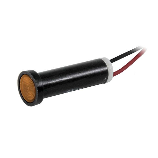 44W-NKA12H-CAO PMI .250" LED 12V WIRE CLEAR AMB