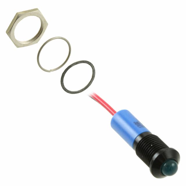 Q8P3BXXB12E LED PM INDICATOR PROMINENT BLUE