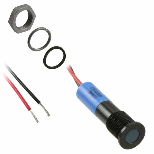 Q8F3BXXHB110E LED PMI FLUSH 110VAC BLUE