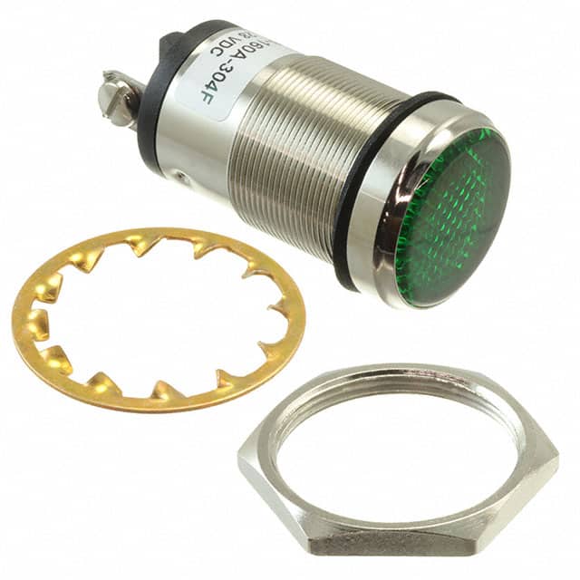 556160A304F 1"FLAT GRN LED PMI CONST INT