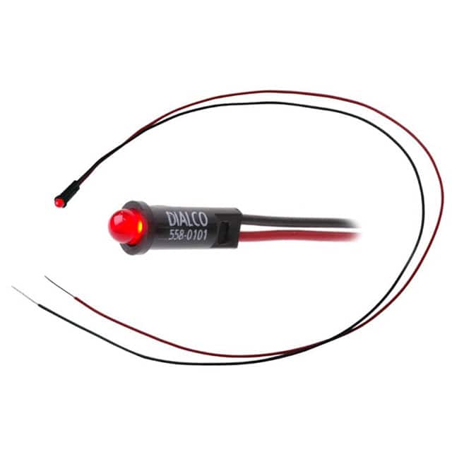 0101-007F RED SNAPIN PANEL MOUNT LED