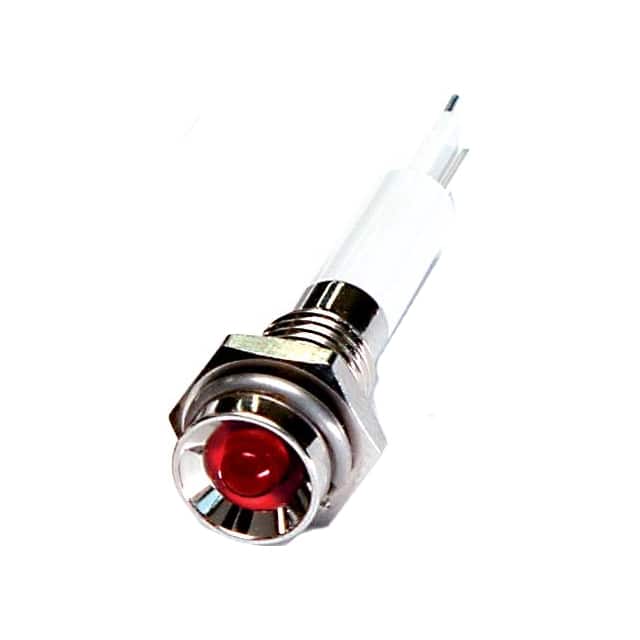 M06P-03R LED 6MM PROTRUDE 3VDC RED