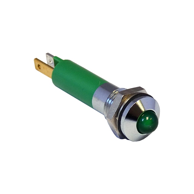 19040251 INDICATOR PNL MNT 8MM 12V DC GRE