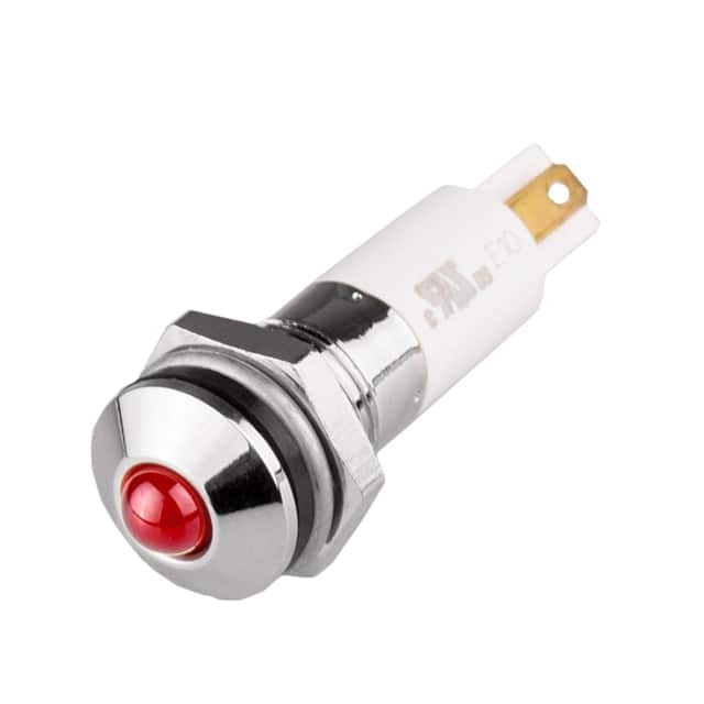 M10R-03R LED 10MM ROUND 3VDC RED