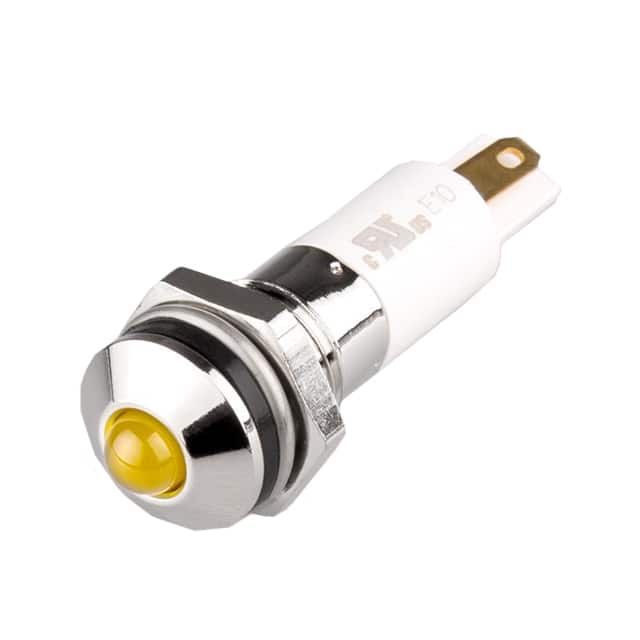 M10R-10Y LED 10MM ROUND 110V YELLOW