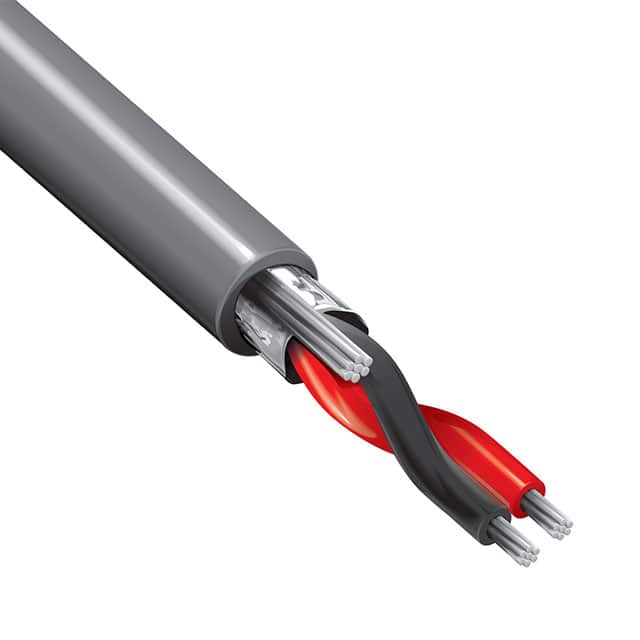 5300FE 0081000 CABLE 2CON 18AWG GRAY SHLD 1000'